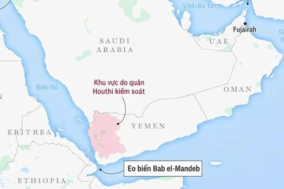 Nhật Bản đề nghị Iran giúp giảm căng thẳng tại eo biển Bab el-Mandeb