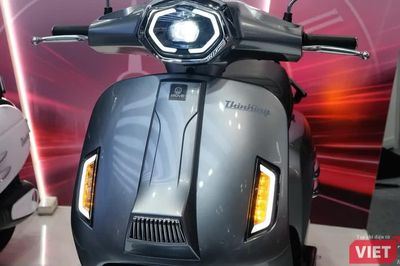 Cận cảnh xe máy điện thương hiệu Việt giá 39 triệu đồng, kiểu dáng gợi nhớ Lambretta