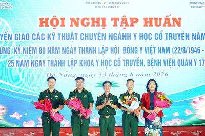 Đà Nẵng tập huấn, chuyển giao nhiều kỹ thuật chuyên ngành y học cổ truyền