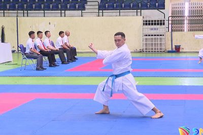 176 vận động viên tham gia Giải Karate Đại hội Thể dục thể thao thành phố Đà Nẵng