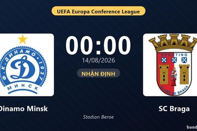Nhận định Dinamo Minsk vs SC Braga: đội hình dự kiến