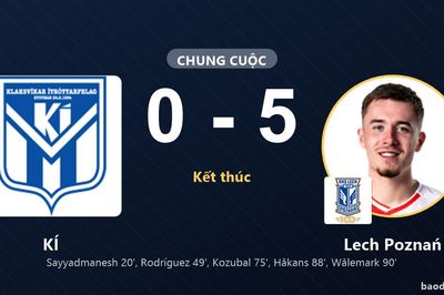 Thua thảm Lech Poznań 0-5 trên sân nhà, KÍ bất lực nhìn đối thủ thăng hoa