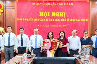 Bà Lê Thị Thu Hương giữ chức Phó Giám đốc Sở Dân tộc và Tôn giáo tỉnh Gia Lai