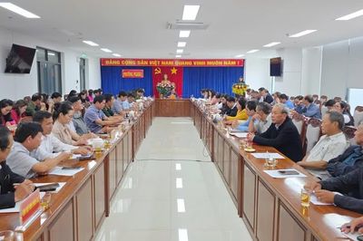 Phường Pleiku tổ chức Hội nghị cán bộ chủ chốt về công tác quy hoạch cán bộ