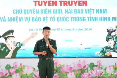 Hơn 1.200 học sinh được tuyên truyền chủ quyền biên giới, hải đảo Việt Nam và nhiệm vụ bảo vệ tổ quốc trong tình hình mới