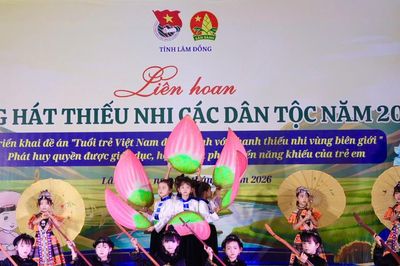 Liên hoan 'Tiếng hát thiếu nhi các dân tộc' năm 2026