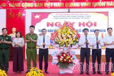 Xã Dân Chủ tổ chức Ngày hội toàn dân bảo vệ an ninh Tổ quốc năm 2026