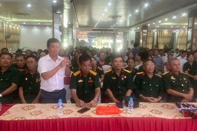 Hà Tĩnh: Kỷ niệm 50 năm ngày nhập ngũ của những người con quê hương Can Lộc