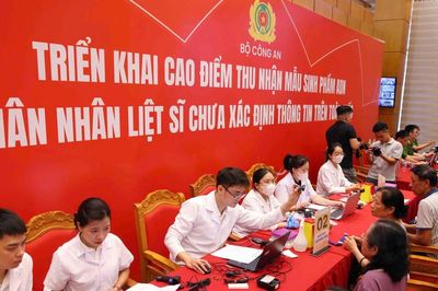 Bộ Công an nỗ lực thu thập đầy đủ, kịp thời ADN thân nhân liệt sĩ