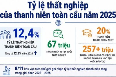 Báo cáo của ILO: Thanh niên toàn cầu mắc kẹt giữa việc làm thu hẹp và làn sóng AI