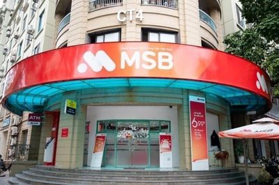 MSB chốt quyền phát hành 624 triệu cổ phiếu, dự kiến tăng vốn lên 37.000 tỷ đồng
