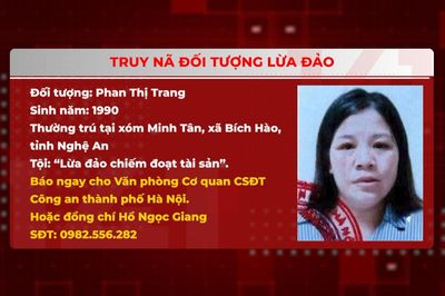 Công an Hà Nội truy nã đối tượng lừa đảo