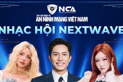 Dàn sao hội tụ tại Nhạc hội 'NextWave' - Làn sóng âm nhạc đưa thông điệp an ninh mạng đến gần giới trẻ