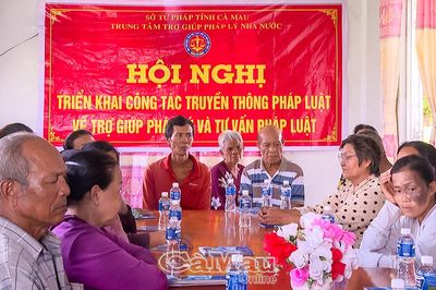 Đưa chính sách trợ giúp pháp lý miễn phí đến với đồng bào Khmer