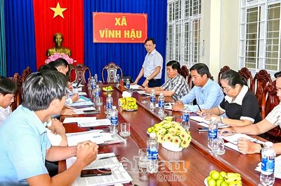 Vĩnh Hậu hướng đến tăng trưởng gắn với nâng cao đời sống Nhân dân