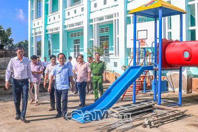 Gành Hào khẩn trương hoàn thiện trường lớp, sẵn sàng cho năm học mới
