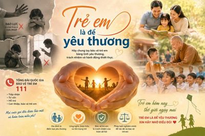Trẻ em là để yêu thương