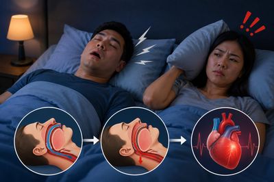 Tưởng ngáy khi ngủ là bình thường, không ngờ tim phải 'gồng mình' mỗi đêm