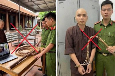 Công an Phú Thọ xử lý người đăng ảnh AI vụ 5 chú tiểu bị đánh ở chùa Bầu