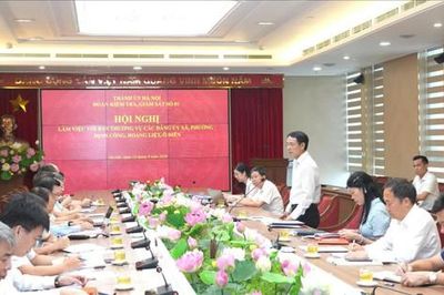 Hiệu quả công tác cán bộ phải được đo bằng kết quả phát triển kinh tế - xã hội