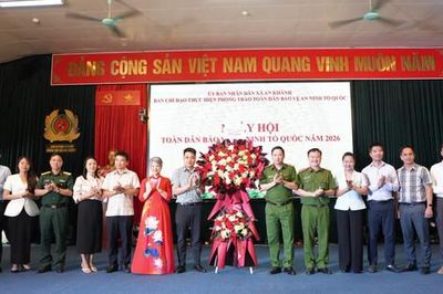 Ngày hội Toàn dân bảo vệ an ninh Tổ quốc xã An Khánh