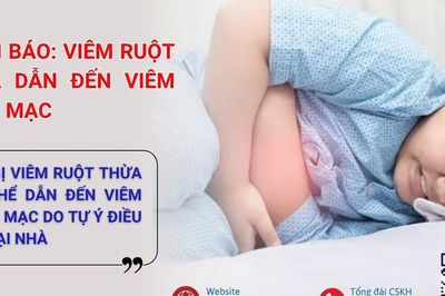 3 trẻ bị vỡ ruột thừa biến chứng viêm phúc mạc vì gia đình chủ quan tự điều trị khi đau bụng