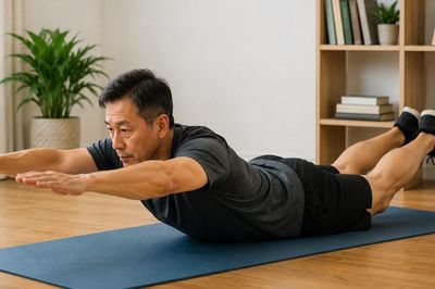 4 bài tập giúp tăng cường sức mạnh cơ lưng sau tuổi 50