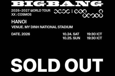 Vé ưu tiên Concert BIGBANG tại Hà Nội 'cháy' sau 2 giờ
