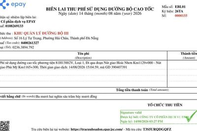 Chính thức thu phí cao tốc Quảng Ngãi-Nha Trang