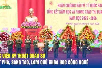 Học viện Kỹ thuật Quân sự: Đột phá, sáng tạo, làm chủ khoa học công nghệ