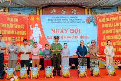 Phường Hội An Đông với Ngày hội toàn dân bảo vệ an ninh tổ quốc