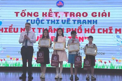 Nét vẽ thiếu nhi kể chuyện Bác Tôn