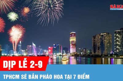 7 điểm bắn pháo hoa tại TPHCM dịp lễ 2-9