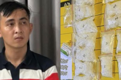 Bắt đối tượng truy nã, phát hiện tàng trữ hơn 1,3kg ma túy đá