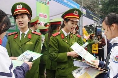 Điểm chuẩn các trường công an năm 2026 cao nhất 24,42 điểm
