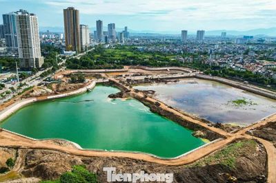 Hà Nội: Công trình chống ngập khẩn cấp phát huy hiệu quả
