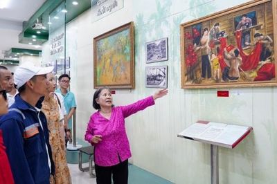 'Tiết học đặc biệt' của các quần chúng ưu tú Petrovietnam tại Di tích lịch sử Ngã Ba Giồng