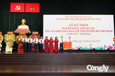 Thành tựu 50 năm của Tòa án nhân dân Thành phố Hồ Chí Minh