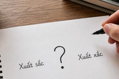 Xuất sắc hay xuất xắc: Đâu là từ đúng chính tả trong tiếng Việt?