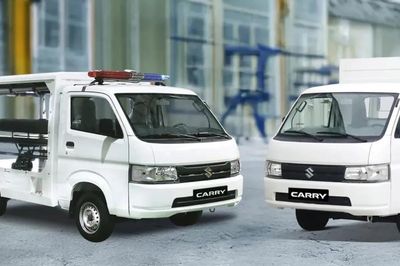 Xe cảnh sát giá rẻ của Suzuki có 10 chỗ ngồi, nhưng khó rượt đuổi tốc độ cao
