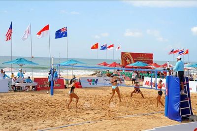 Khởi tranh Giải Bóng chuyền bãi biển nữ quốc tế năm 2026