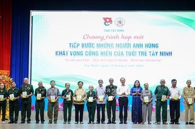 Tiếp bước những người anh hùng - Khát vọng cống hiến của tuổi trẻ Tây Ninh
