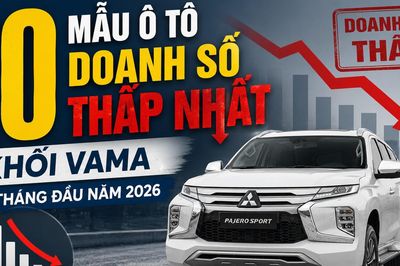 Nhóm 10 ô tô bán ít nhất 7 tháng: Những lý do phía sau