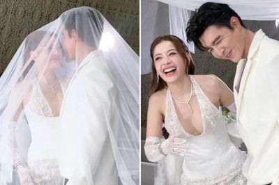 Steven Nguyễn cực tình tứ chụp ảnh cưới bên một nữ diễn viên