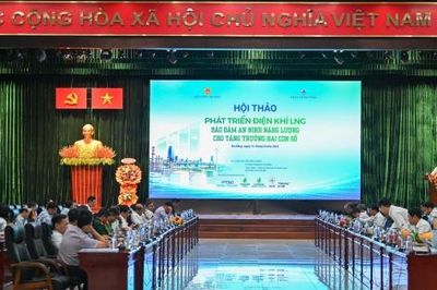 Hiến kế thúc đẩy phát triển điện khí LNG để bảo đảm an ninh năng lượng