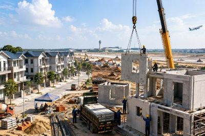 Kịp thời hỗ trợ hộ dân xây nhà tại nơi tái định cư