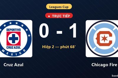 TRỰC TIẾPTrực tiếp Cruz Azul vs Chicago Fire: Chicago Fire mở tỷ số