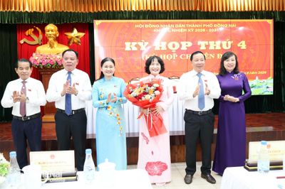 Đồng chí Nguyễn Thị Cát Tiên được bầu giữ chức Phó Chủ tịch UBND thành phố Đồng Nai