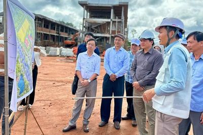 HĐND tỉnh Gia Lai khảo sát tình hình xây dựng trường nội trú liên cấp tại các xã biên giới