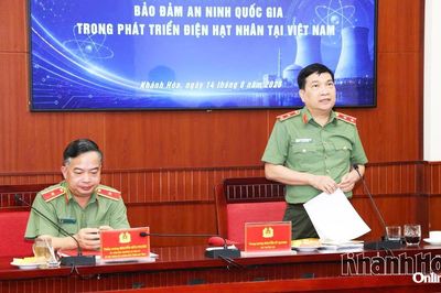 Chủ động bảo đảm an ninh quốc gia trong phát triển điện hạt nhân